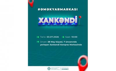 Xankəndidə keçiriləcək növbəti əmək yarmarkasında 120-dən çox vakansiya təqdim olunacaq