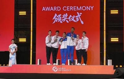 Azərbaycan gimnastları Çindəki Dünya Kubokunda qızıl medal qazanıblar