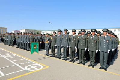 Naxçıvan Hərbi Kollecinin ilk məzun buraxılış mərasimi keçirilib