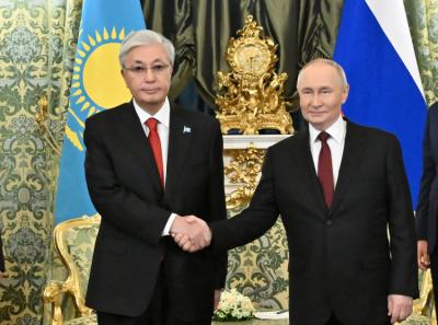 Putin və Tokayev arasında telefon danışığı olub