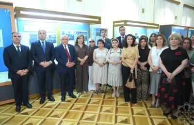 Milli Tarix Muzeyində Birinci Türkoloji Qurultayın 100 illiyinə həsr olunmuş sərgi açılıb