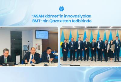 “ASAN xidmət”in innovasiyaları BMT-nin Qazaxıstan tədbirində
