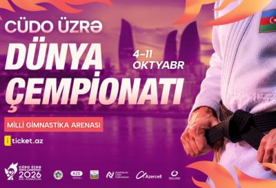 Bakıda keçiriləcək cüdo üzrə dünya çempionatının biletləri satışa çıxarılıb