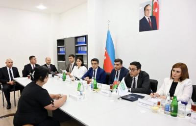 Fərid Qayıbov Ağdamda vətəndaş qəbulu keçirib