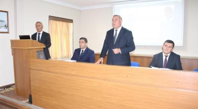 AMEA-nın Naxçıvan Bölməsinin hesabat iclası olub