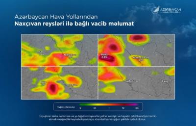 Bakı-Naxçıvan reysləri ildırımlı hava şəraiti səbəbindən təxirə salınıb