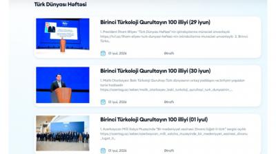 Gənclər Kitabxanasında “Türk Dünyası Həftəsi” adlı elektron resurs bazası istifadəçilərin ixtiyarına verilib