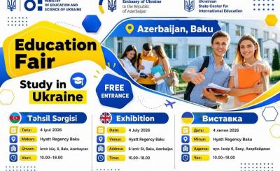 Bakıda Ukrayna Dövlət universitetlərinin təhsil sərgisi keçirilib 