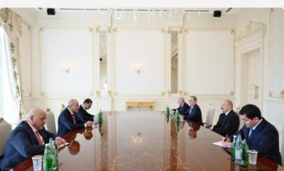Prezident İlham Əliyev İordaniya Baş nazirinin müavinini qəbul edib