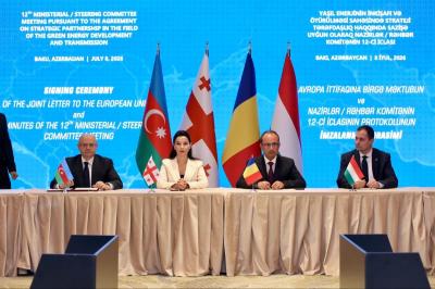 "Yaşıl Enerji Dəhlizi" layihəsi inkişaf mərhələsinə keçib" -  Pərviz Şahbazov