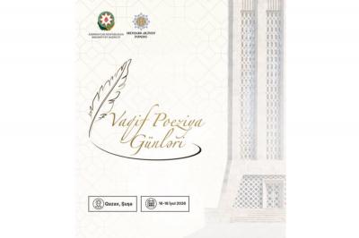 Vaqif Poeziya Günlərinin bu il keçiriləcəyi tarix məlum olub