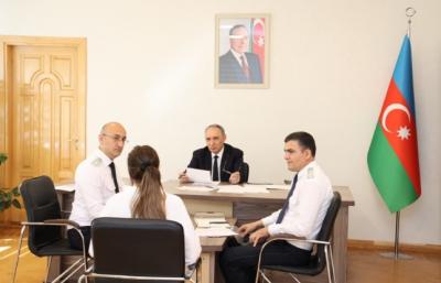 Baş prokuror Balakəndə vətəndaşları qəbul edib