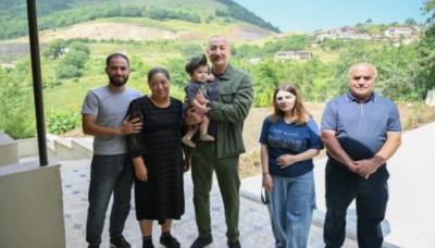 Prezidentin sosial media hesabında Şuşanın Kiçik Qaladərəsi kəndindən videoçarx paylaşılıb