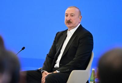 Prezident: "Bakı Təşəbbüs Qrupu ən səmərəli QHT-lərdən biridir ki, müstəmləkəçilik məsələsini qlobal gündəliyə daxil edib"