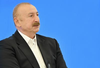 Azərbaycan Prezidenti: "Orta Dəhliz boyunca yerləşən ölkələrlə çoxtərəfli əməkdaşlıq inkişaf etdirilir"