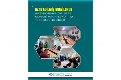 Ağdam, Ağdərə və Xocavənddə əməyin mühafizəsinə dair 18 tədbir keçirilib