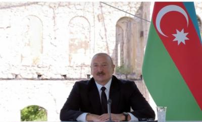 Prezident İlham Əliyev Qarabağa səfər etdiyi üçün Slovakiya dövlət başçısına təşəkkür edib