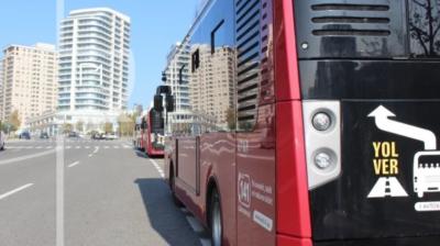 Bakıda 172 nömrəli avtobus marşrutunun hərəkət istiqaməti müvəqqəti dəyişdirilir