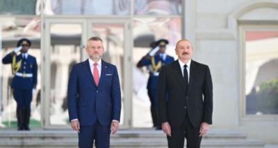 Prezident İlham Əliyevin sosial media hesabında Slovakiya Prezidentinin Şuşa səfəri ilə bağlı videoçarx paylaşılıb