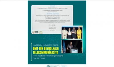 ƏƏSMN növbəti dəfə BMT-nin müsabiqəsində qalib olub