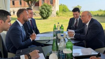 Kəmaləddin Heydərov Slovakiyanın daxili işlər naziri ilə görüşüb