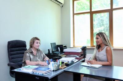  AMEA-nın müxbir üzvü Səlimə Mehdiyeva ilə  müsahibə