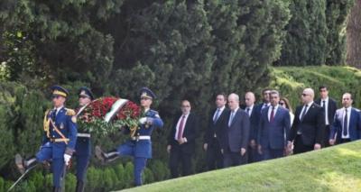 Fələstin dövlətinin Baş naziri Fəxri xiyabanı ziyarət edib