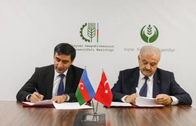Azərbaycan və Türkiyə aqrar sahədə yeni əməkdaşlığa başlayır