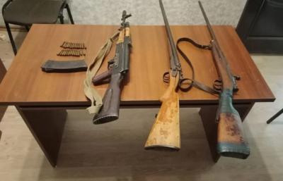Ötən gün qanunsuz saxlanılan 14 tüfəng aşkarlanıb