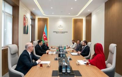 Azərbaycan və Pakistan ədliyyə nazirləri ikitərəfli münasibətləri müzakirə edib