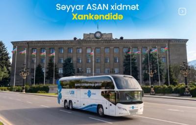 Xankəndidə səyyar ASAN xidmət təşkil olunub