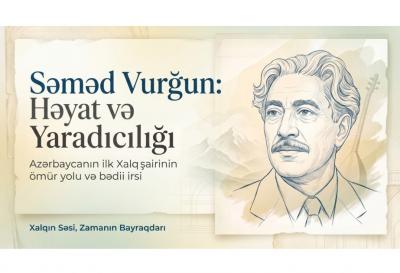 “Xalqın səsi, zamanın bayraqdarı”: Xalq şairi Səməd Vurğunun 120 illik yubileyinə daha bir töhfə