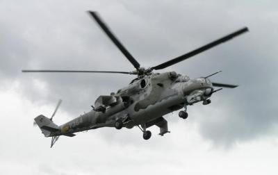 Çexiyada hərbi helikopter qəzaya uğrayıb