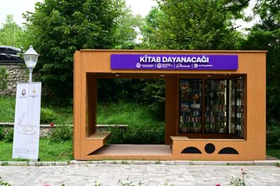 Şuşada yaradılan “Kitab dayanacağı” sakinlərin və qonaqların marağına səbəb olub