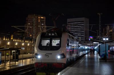 Bakı-Tbilisi-Bakı qatarlarında sərnişin yerlərinin sayı 120 faiz artırılıb