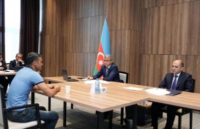Anar Əliyev Zəngilanda vətəndaşları qəbul edib