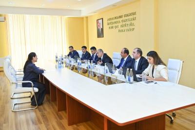 Elm və təhsil naziri Saatlıda vətəndaşları qəbul edib