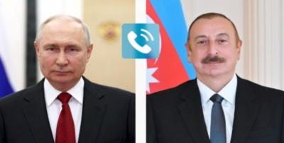 Vladimir Putin Prezident İlham Əliyevə zəng edib