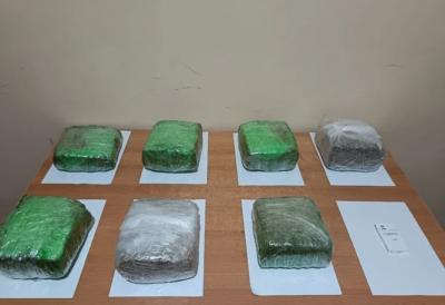 İrandan Azərbaycana 8 kiloqrama yaxın narkotikin keçirilməsinin qarşısı alınıb