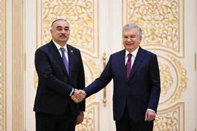 Mirziyoyev Rəşad Məmmədovun etimadnaməsini qəbul edib